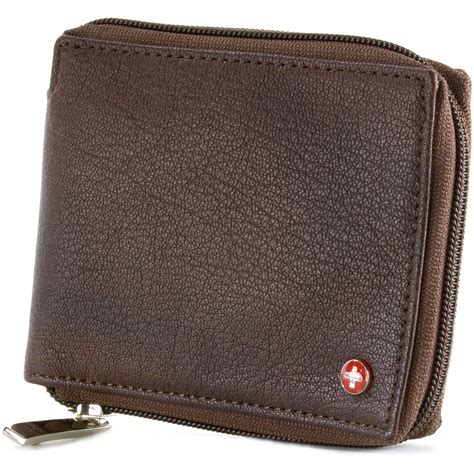 zipper wallet for men